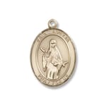 Gold Filled St. Amelia Pendant w/ Chain