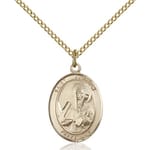 Gold Filled St. Andrew the Apostle Pendant w/ Chain
