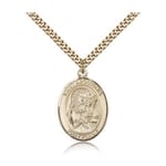 Gold Filled St. Apollonia Pendant w/ chain