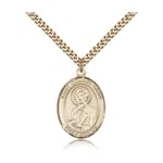 Gold Filled St. Dominic Savio Pendant w/ chain