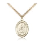 Gold Filled St. Frances Of Rome Pendant w/ chain