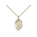 Gold Filled St. Francis De Sales Pendant w/ Chain