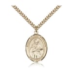 Gold Filled St. Gabriel Possenti Pendant w/ chain