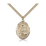 Gold Filled St. Germaine Cousin Pendant w/ chain
