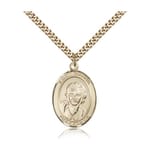Gold Filled St. Gianna Pendant w/ chain