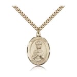 Gold Filled St. Henry II Pendant w/ chain