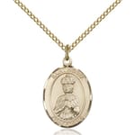 Gold Filled St. Henry II Pendant w/ Chain
