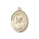 Gold Filled St. Ignatius of Loyola Pendant w/ Chain