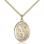 Gold Filled St. James the Greater Pendant w/ Chain