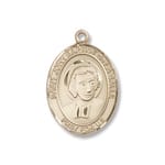 Gold Filled St. John Baptist de La Salle Pendant w/ Chain