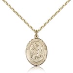 Gold Filled St. John Bosco Pendant w/ Chain