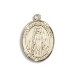 Gold Filled St. Juliana Pendant w/ Chain