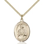Gold Filled Blessed Kateri Pendant w/ Chain