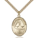 Gold Filled St. Katharine Drexel Pendant