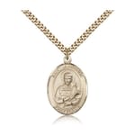 Gold Filled St. Lawrence Pendant w/ chain