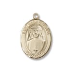 Gold Filled St. Maria Faustina Pendant w/ Chain