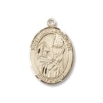 Gold Filled St. Mary Magdalene Pendant w/ Chain
