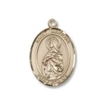 Gold Filled St. Matilda Pendant w/ Chain
