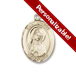 PERSONALIZE: Gold Filled St. Monica Pendant w/ Chain