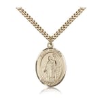 Gold Filled St. Patrick Pendant w/ chain
