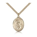 Gold Filled St. Paul the Apostle Pendant w/ chain