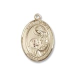 Gold Filled St. Paula Pendant w/ Chain