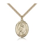 Gold Filled St. Philip the Apostle Pendant w/ chain