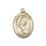 Gold Filled St. Philomena Pendant w/ Chain