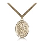 Gold Filled St. Polycarp of Smyrna Pendant w/ chain