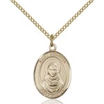 Gold Filled St. Rebecca Pendant w/ Chain