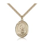 Gold Filled St. Rebecca Pendant w/ chain