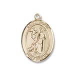 Gold Filled St. Roch Pendant w/ Chain