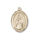 Gold Filled St. Samuel Pendant w/ Chain