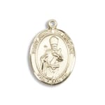 Gold Filled St. Simon Pendant w/ Chain