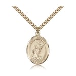 Gold Filled St. Tarcisius Pendant w/ chain
