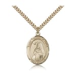 Gold Filled St. Teresa of Avila Pendant w/ chain
