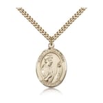 Gold Filled St. Thomas More Pendant w/ chain