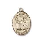 Gold Filled St. Valentine of Rome Pendant w/ Chain