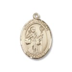 Gold St. Augustine Medal - 14KT