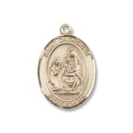 Gold St. Catherine of Siena Medal - 14KT
