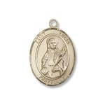 Gold St. Lucia of Syracuse Medal - 14KT