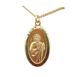 Gold/Sterling Silver St. Jude Medal<!judemedal>