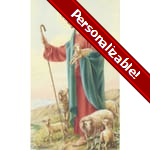 The Good Shepherd Personalized Prayer Card (Priced Per Card)