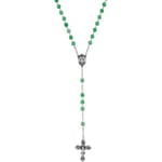Green Jade Rosary-SS