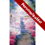 Heavenly Garden Personalized Prayer Card (Priced Per Card)