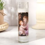 Holy Family Catholic Candle