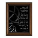 I Am Poem w/ Cherry Frame (6x8)