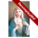 Immaculate Heart of Mary Series 4 Personalized Prayer Card (Priced Per Card)