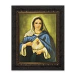 Immaculate Heart w/ Dark Ornate Frame 