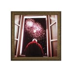 John Paul II (New Year’s 2000) w/ Gold Frame (13x13)